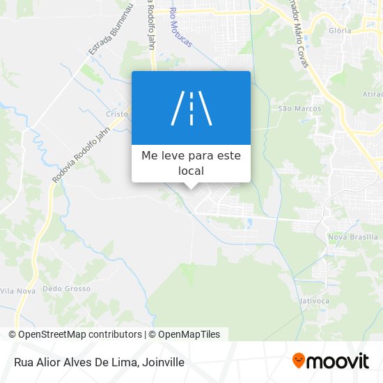 Rua Alior Alves De Lima mapa