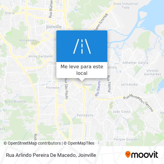 Rua Arlindo Pereira De Macedo mapa