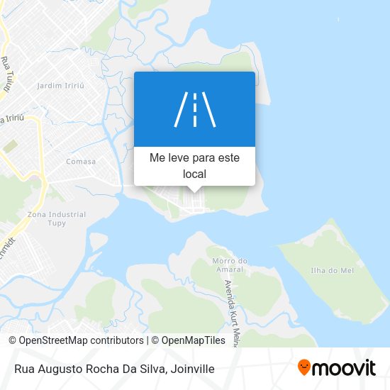 Rua Augusto Rocha Da Silva mapa