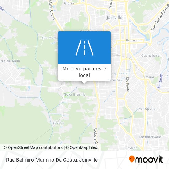 Rua Belmiro Marinho Da Costa mapa