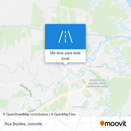 Rua Bootes mapa