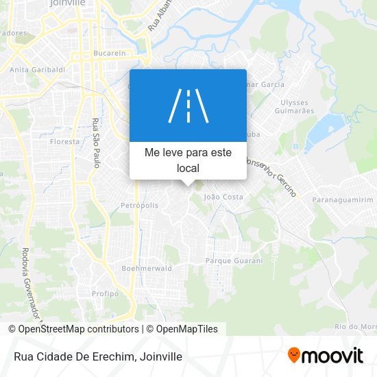 Rua Cidade De Erechim mapa