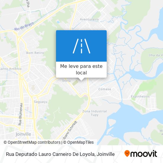 Rua Deputado Lauro Carneiro De Loyola mapa