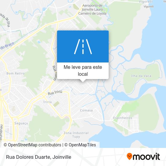 Rua Dolores Duarte mapa