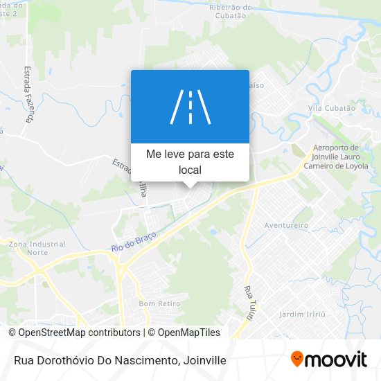 Rua Dorothóvio Do Nascimento mapa