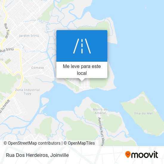 Rua Dos Herdeiros mapa