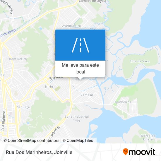 Rua Dos Marinheiros mapa