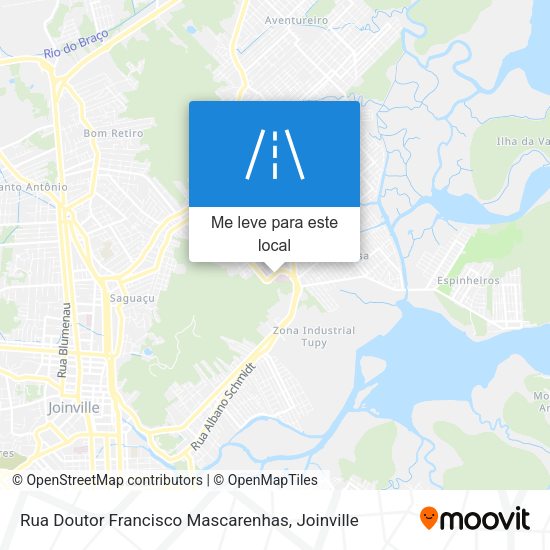 Rua Doutor Francisco Mascarenhas mapa