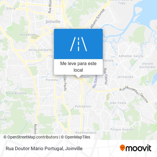 Rua Doutor Mário Portugal mapa