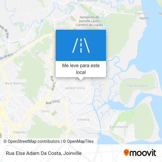 Rua Else Adam Da Costa mapa