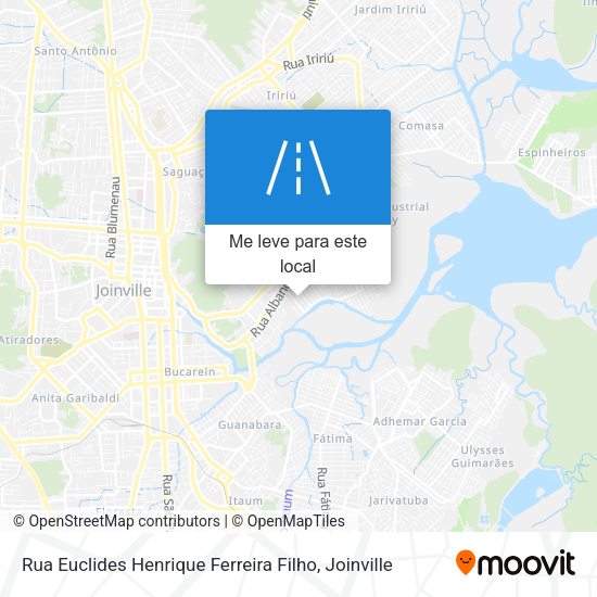 Rua Euclides Henrique Ferreira Filho mapa