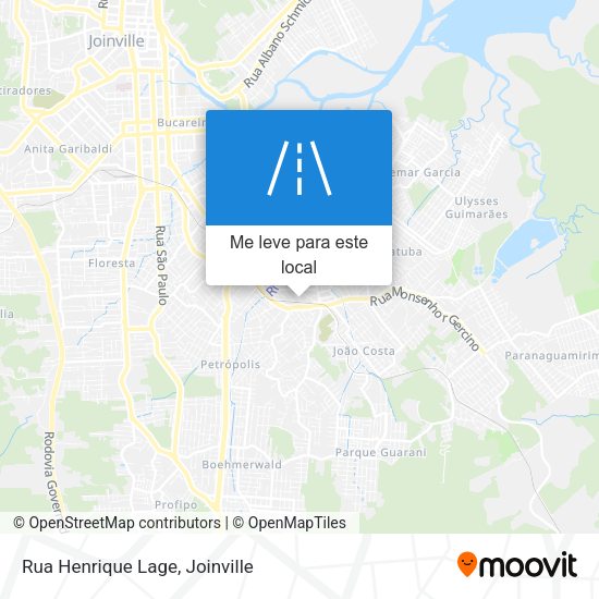 Rua Henrique Lage mapa