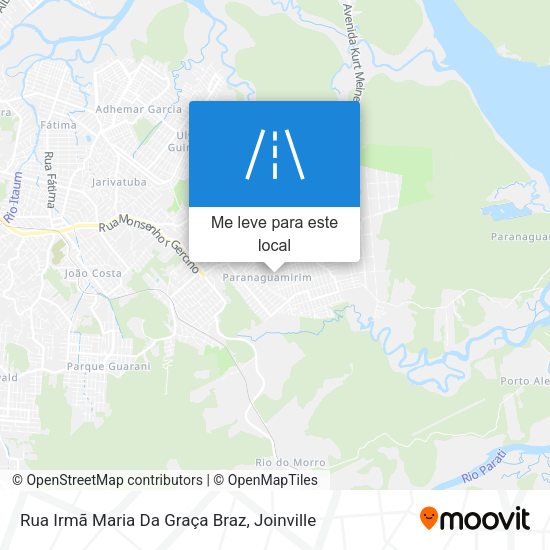 Rua Irmã Maria Da Graça Braz mapa
