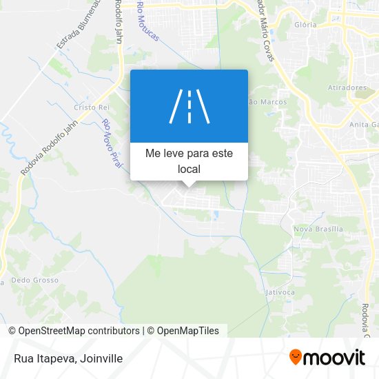 Rua Itapeva mapa