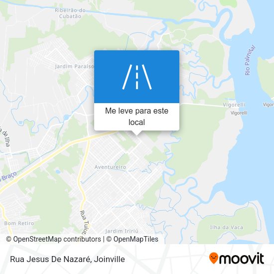 Rua Jesus De Nazaré mapa