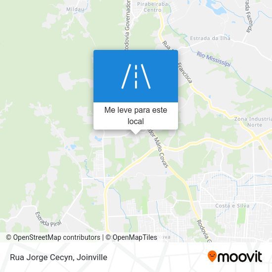 Rua Jorge Cecyn mapa