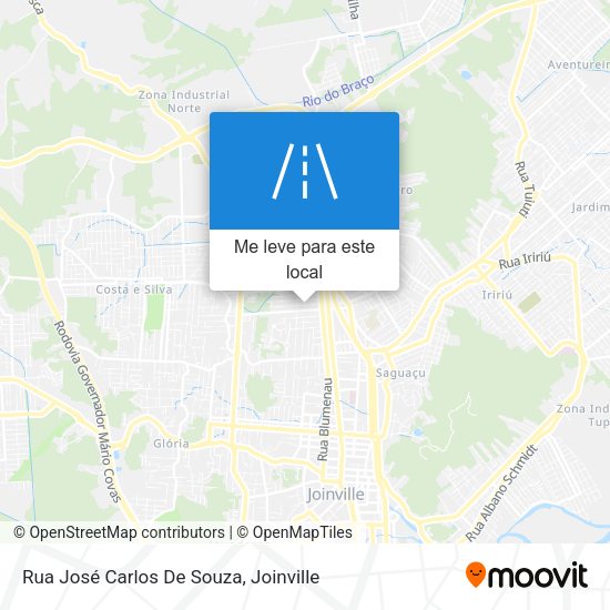Rua José Carlos De Souza mapa