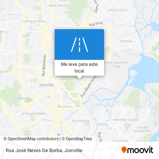 Rua José Neves De Borba mapa