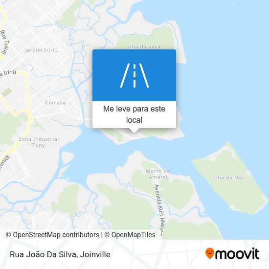 Rua João Da Silva mapa