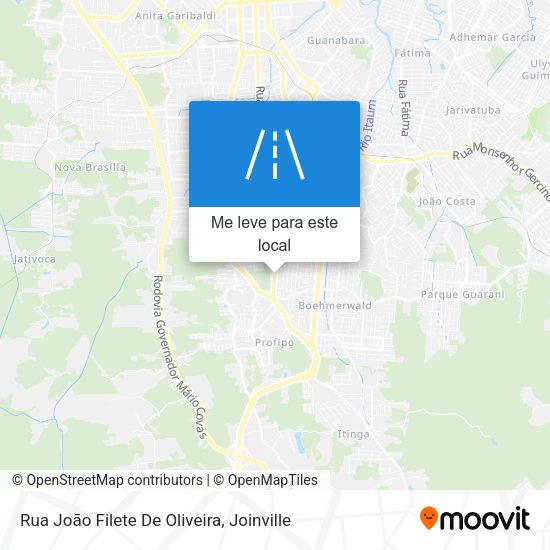 Rua João Filete De Oliveira mapa