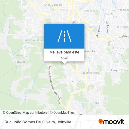 Rua João Gomes De Oliveira mapa