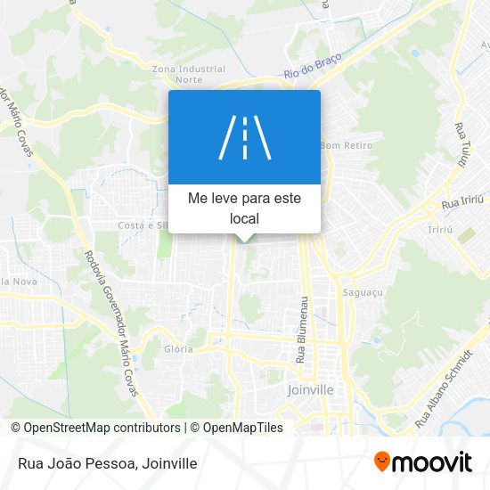 Rua João Pessoa mapa