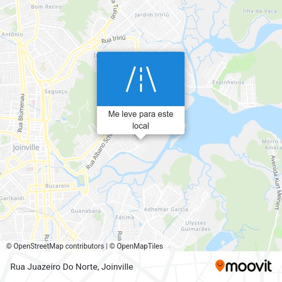 Rua Juazeiro Do Norte mapa