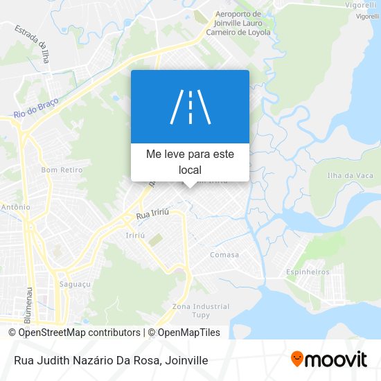 Rua Judith Nazário Da Rosa mapa