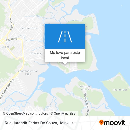 Rua Jurandir Farias De Souza mapa
