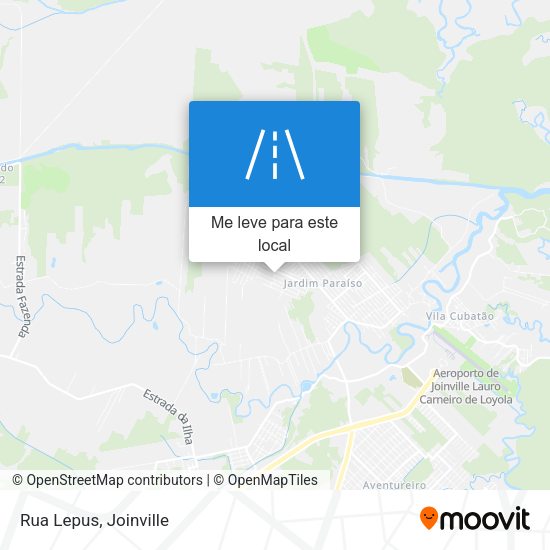 Rua Lepus mapa
