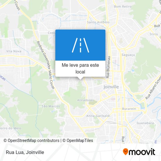 Rua Lua mapa