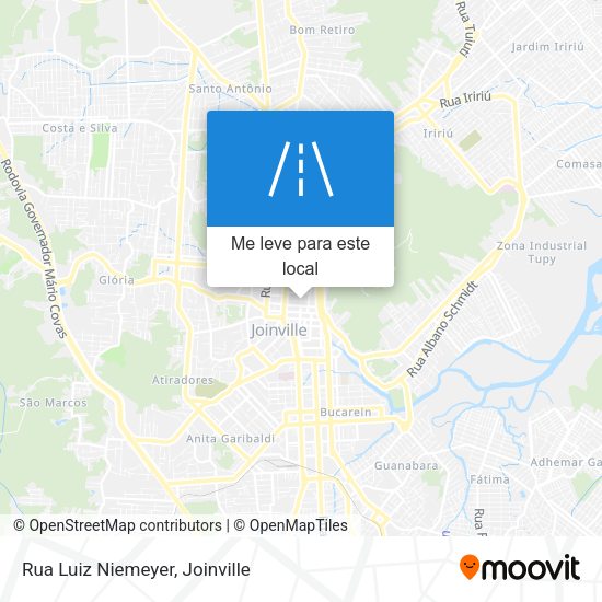 Rua Luiz Niemeyer mapa