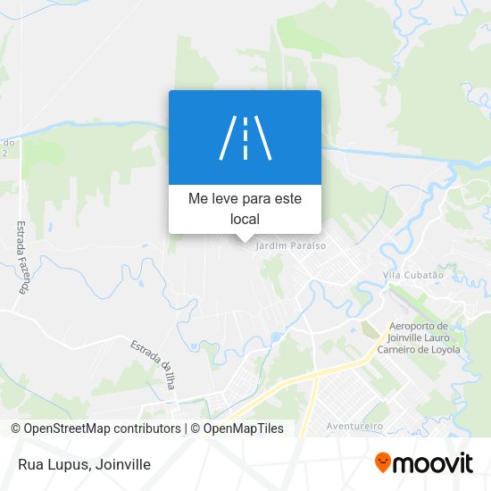 Rua Lupus mapa