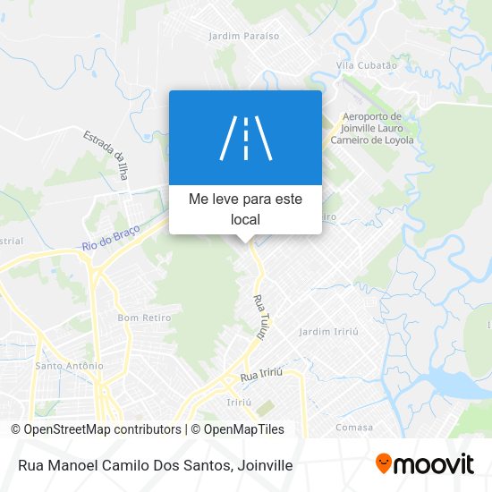 Rua Manoel Camilo Dos Santos mapa