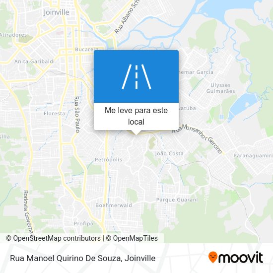 Rua Manoel Quirino De Souza mapa