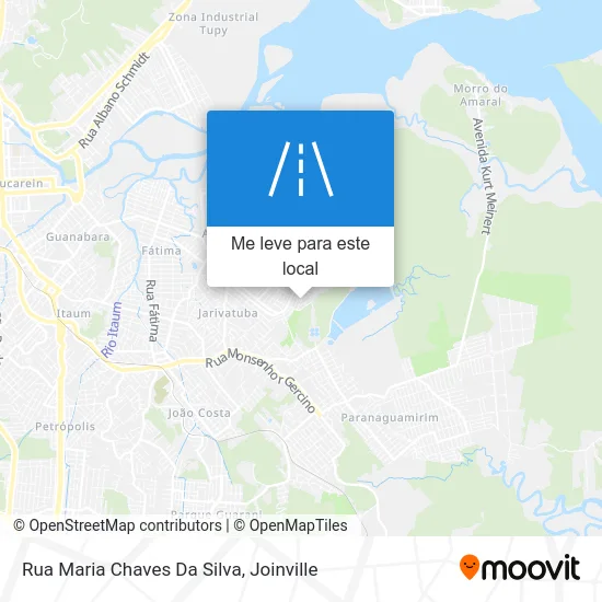 Rua Maria Chaves Da Silva mapa