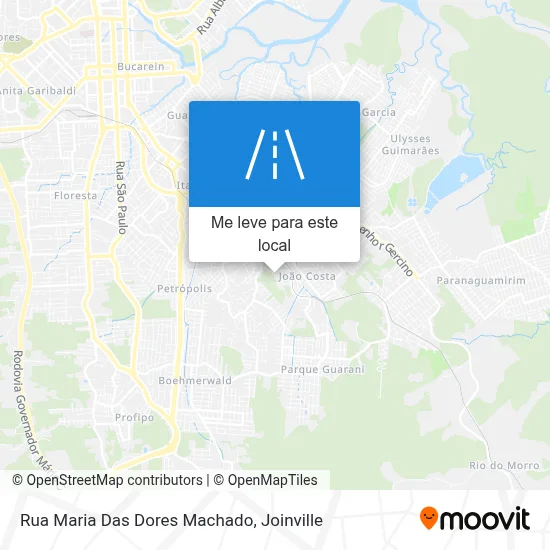 Rua Maria Das Dores Machado mapa
