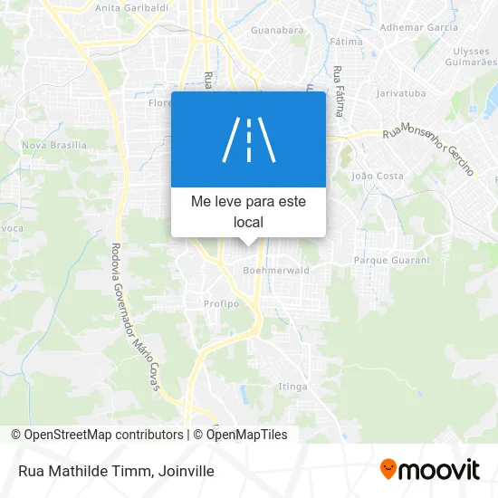 Rua Mathilde Timm mapa