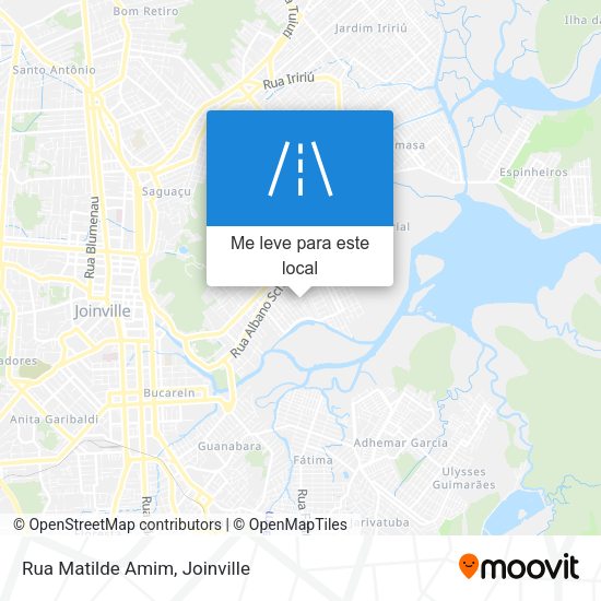 Rua Matilde Amim mapa