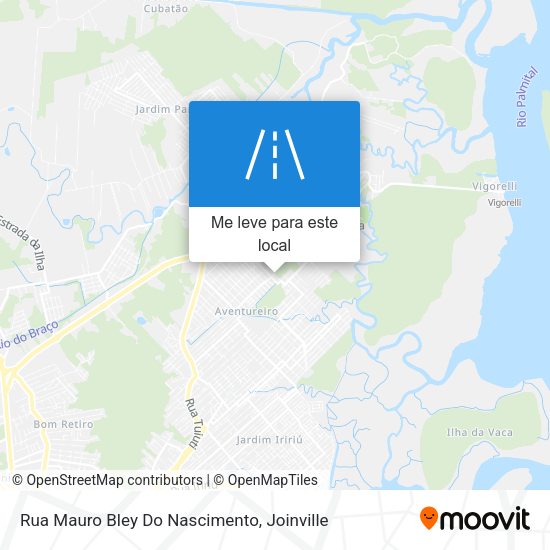 Rua Mauro Bley Do Nascimento mapa