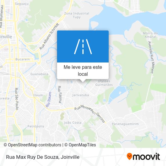 Rua Max Ruy De Souza mapa