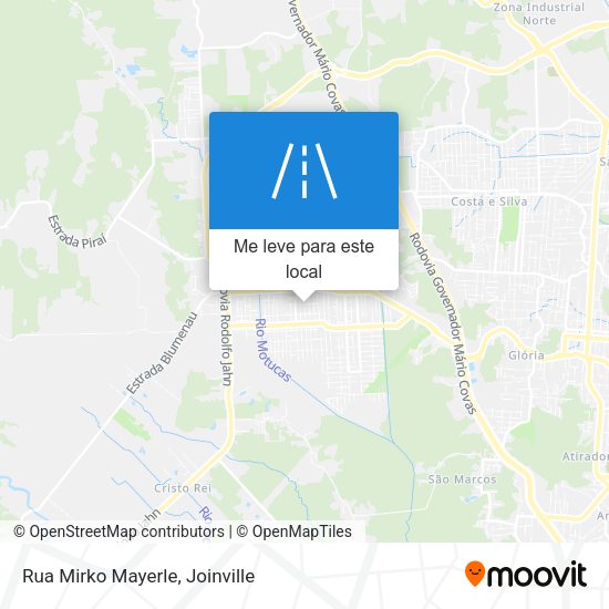 Rua Mirko Mayerle mapa