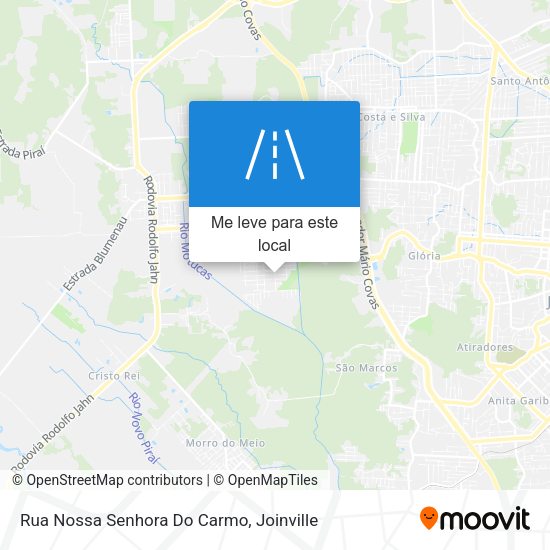 Rua Nossa Senhora Do Carmo mapa