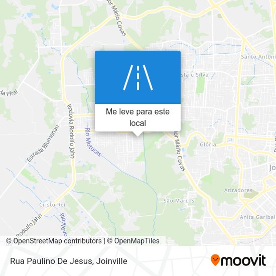 Rua Paulino De Jesus mapa