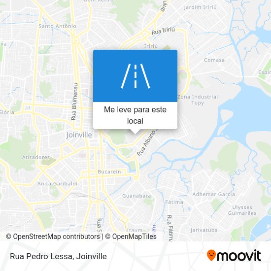 Rua Pedro Lessa mapa