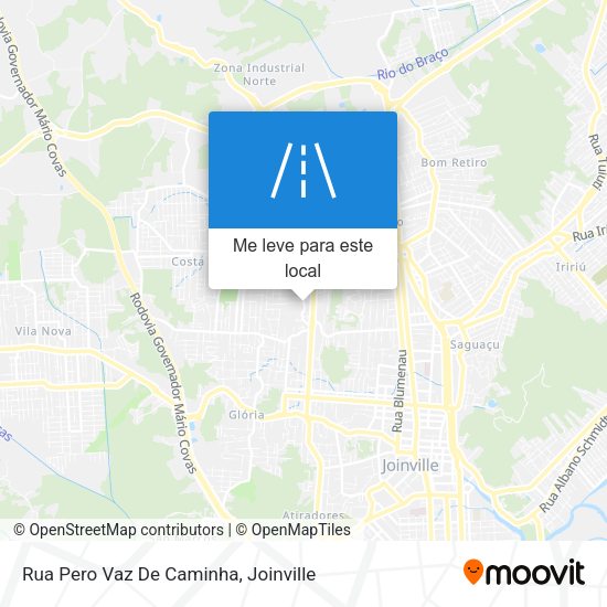 Rua Pero Vaz De Caminha mapa