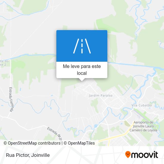 Rua Pictor mapa