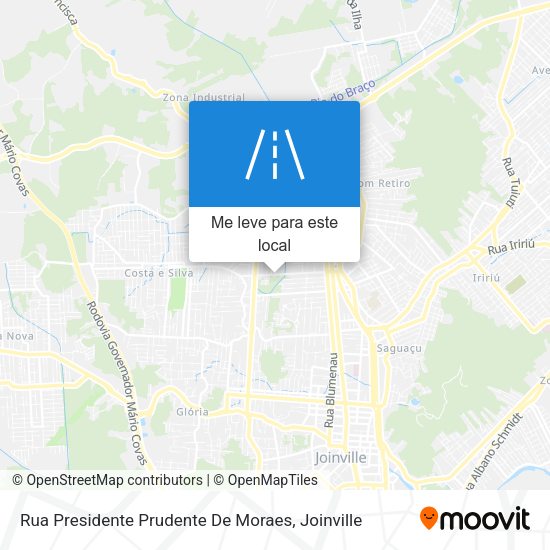 Rua Presidente Prudente De Moraes mapa