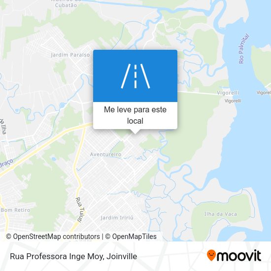 Rua Professora Inge Moy mapa