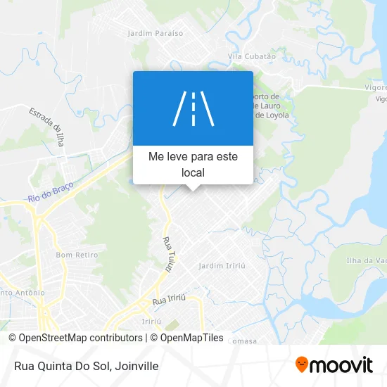 Rua Quinta Do Sol mapa